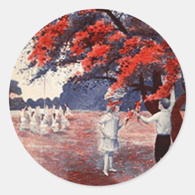 Rainha dos Autocolantes do maio (Frente)