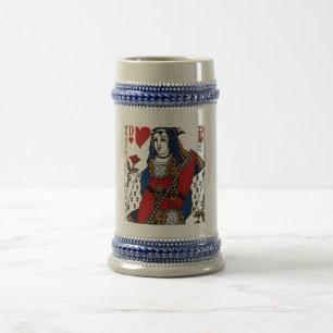 Rainha dos Corações - Caneca de cerveja de Cerveja
