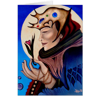 "Rainha dos corações "+ Cartão da arte