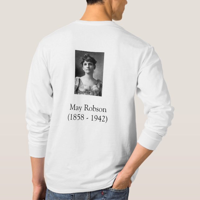 Rainha dos Corações Pode Robson T-Shirt (Verso)
