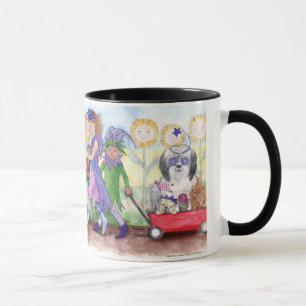 Rainha Isabella & caneca de Todd do bobo da corte