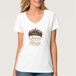 Rainha Mãe - Design do Royalty T-Shirt do Dia da M