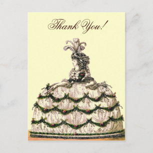 Rainha Marie Antoinette ~ Cartão postal / Convite