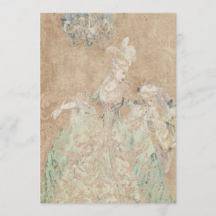Rainha Marie Antoinette - Convites / Responder