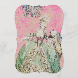 Rainha Marie Antoinette - Convites / RSVP
