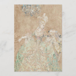 Rainha Marie Antoinette - Convites / RSVP