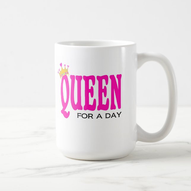"Rainha por caneca de um dia" (Direita)