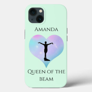 Rainha Rosa Da Ginástica Do Feixe Personalizada