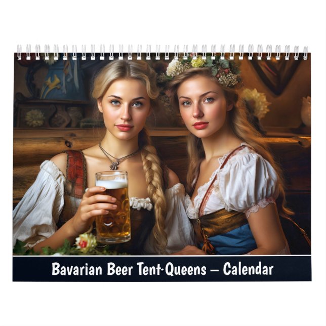 Rainhas da Tenda de Cerveja Bávara – Calendário (Capa)