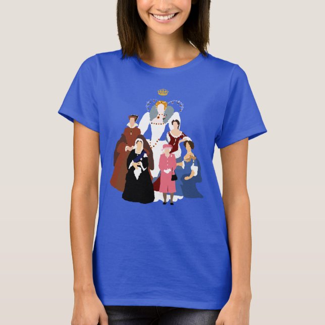 Rainhas de Inglaterra - Camiseta (Frente)