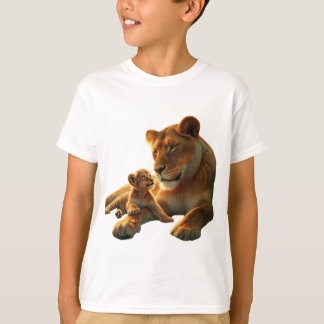 Raio com orgulho nesta Camisa de Leão