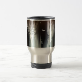 Raio X de aço inoxidável da caneca de viagem