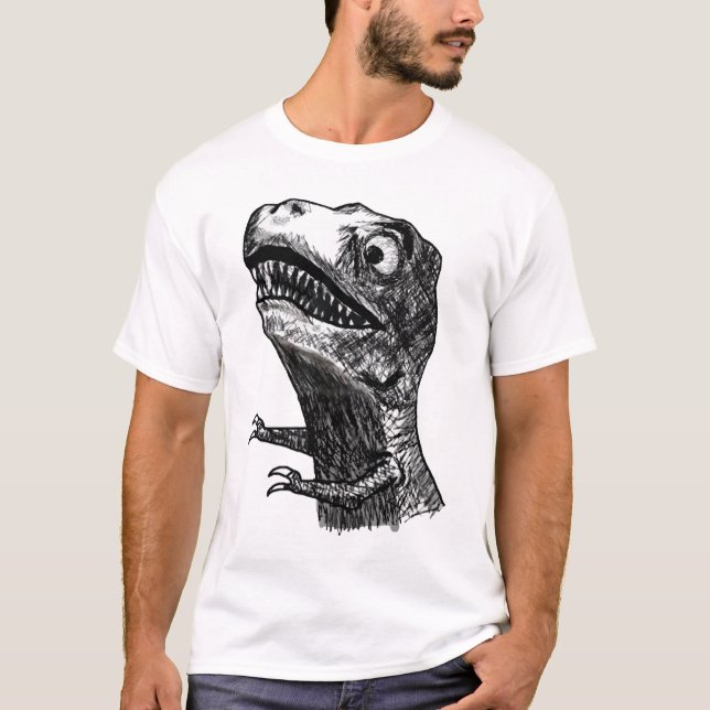 Raiva Meme de T-Rex - t-shirt (Frente)
