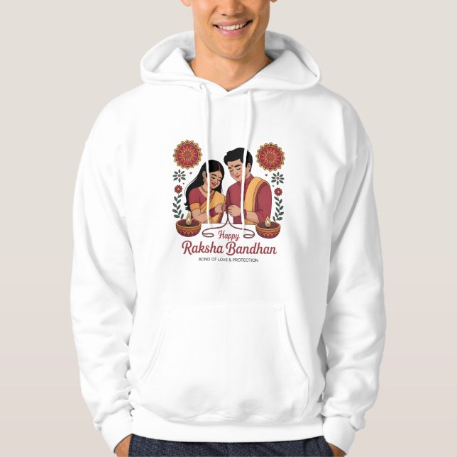 Raksha Bandhan Adult Pullover Hoodie (Frente)