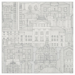 Raleigh NC toile Tecido prata