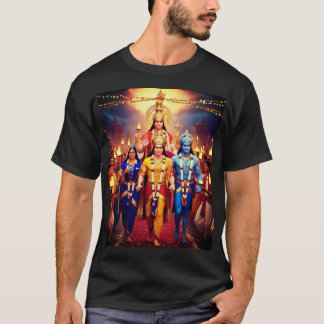 Rama volta à Ayodhya T-Shirt | Celebrar Senhor