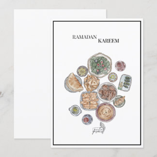 Ramadã Kareem - Cartão de saudação, vale-presente