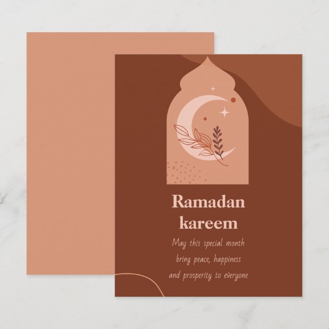 Ramadan Kareem (Frente/Verso)