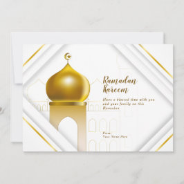 Ramadan Kareem | Cartão de Boas Festas Moderno Bra