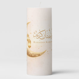 Ramadan Kareem pilar de vela – Islâmico Elegante