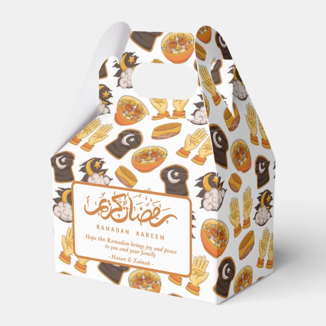 Ramadan Mubarak - Ramadan Kareem - Caixas De Favor (Frente)