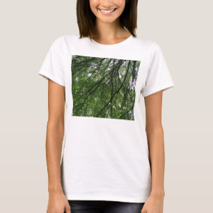 Ramais e Folhas Damas T Camisa