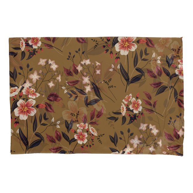 Ramal de flores cor-de-rosa, composição de abstrat (Frente)