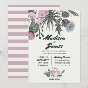 Ramalhete de Flores Silvestres   rosa   Convites d