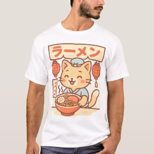 Ramen Compre T-Shirt Nood de Kawaii Japonês