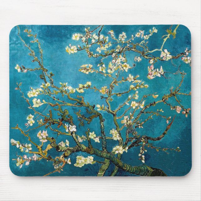 Ramificações de amêndoa em Bloom Mousepad (Frente)
