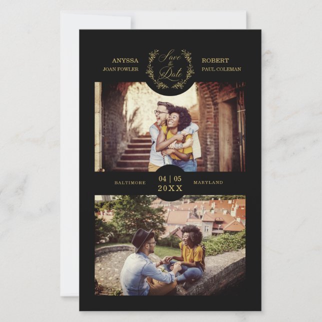 Ramificações de tendências de orçamento Preto Pers (Frente)