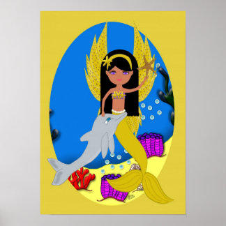 Ramla, o Ouro Merfaery e o Poster de golfinhos