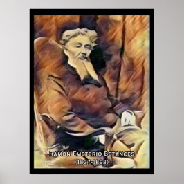 Ramon Emeterio Betances Poster vintage