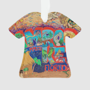 Ramrod Key em um T-shirt de ornamento