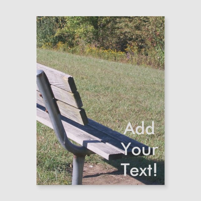 Random Park Bench (Frente)