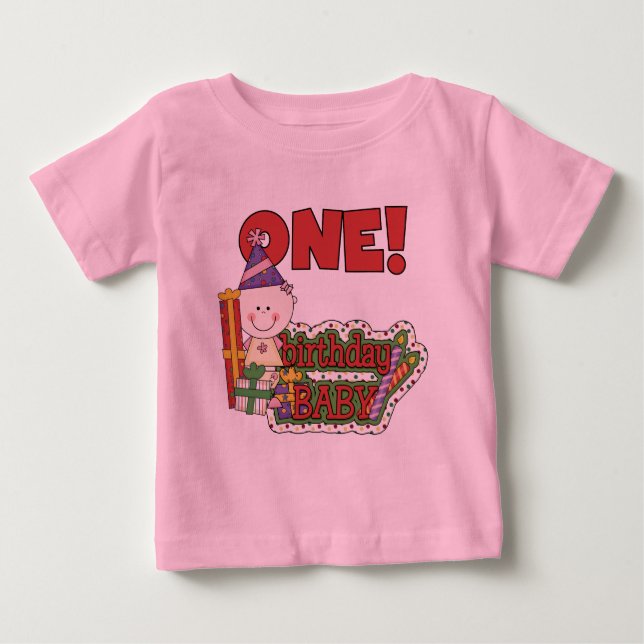 Rapariga Aniversário Camisetas e presentes (Frente)