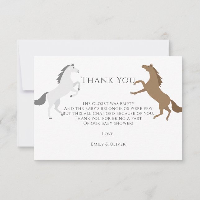 Rapariga Aniversário Cartões de agradecimentos Rod (Frente)