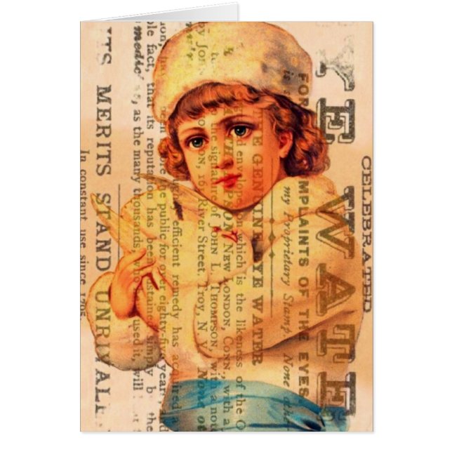 Rapariga com anúncio de pomba Arte digital (Frente)