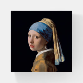 Rapariga com pérolas a ouvir o Johannes Vermeer