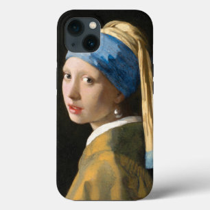 Rapariga com pérolas a ouvir por Johannes Vermeer