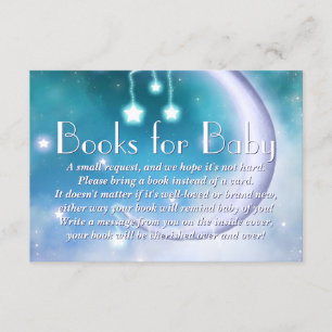 Rapariga étnica traga um cartão de Chá de fraldas