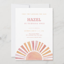 Rapariga Primeira Viagem Ao Redor Do Convite De An