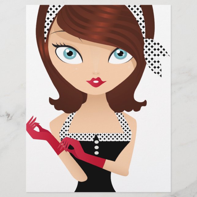 Rapariga Retro (Frente)