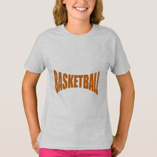 Raparigas T-Shirt DESIGN BASKETBALL