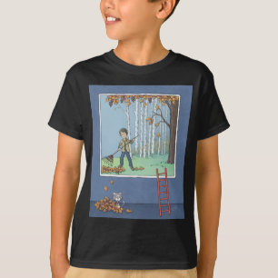 Rapaz raking deixa T-Shirt