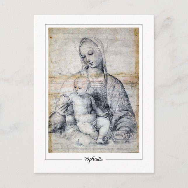 Raphael #139 - Cartão Postal de Arte Fina (Frente)