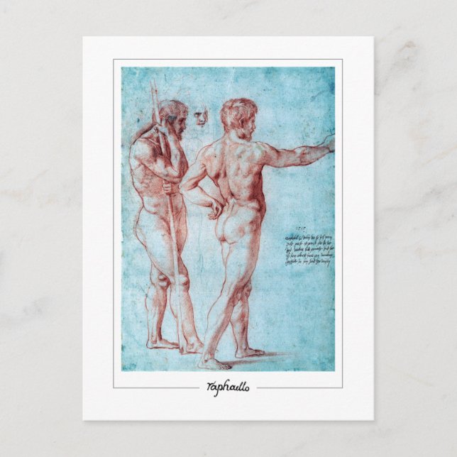 Raphael #197 - Cartão Postal de Arte Fina (Frente)