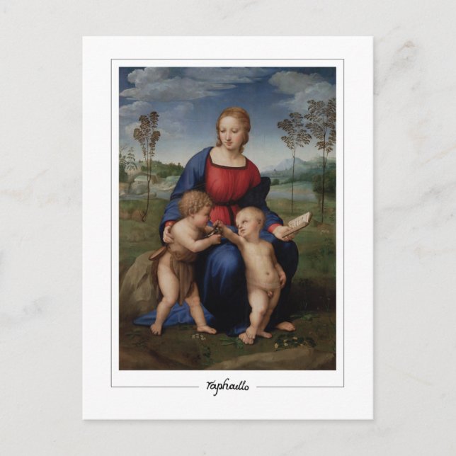 Raphael #7 - Cartão Postal de Arte Fina (Frente)