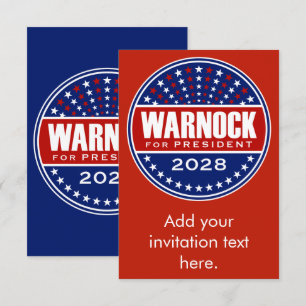 Raphael Warnock para Presidente 2028