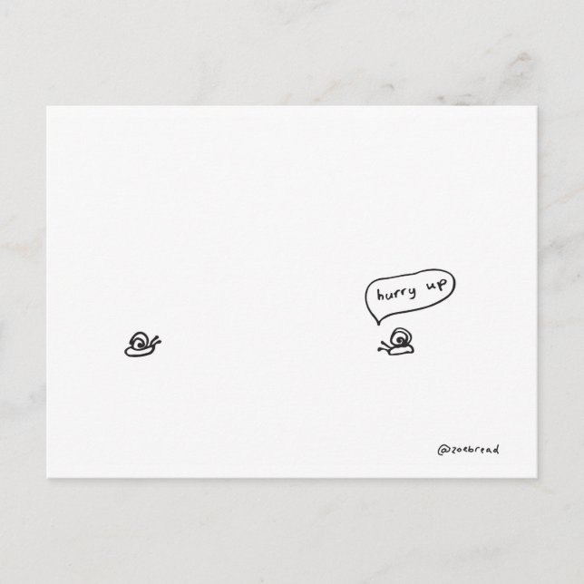 rápido cartão postal (Frente)